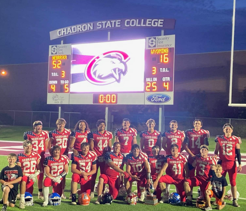 NE vs WY AllState Football Pawnee City Public Schools